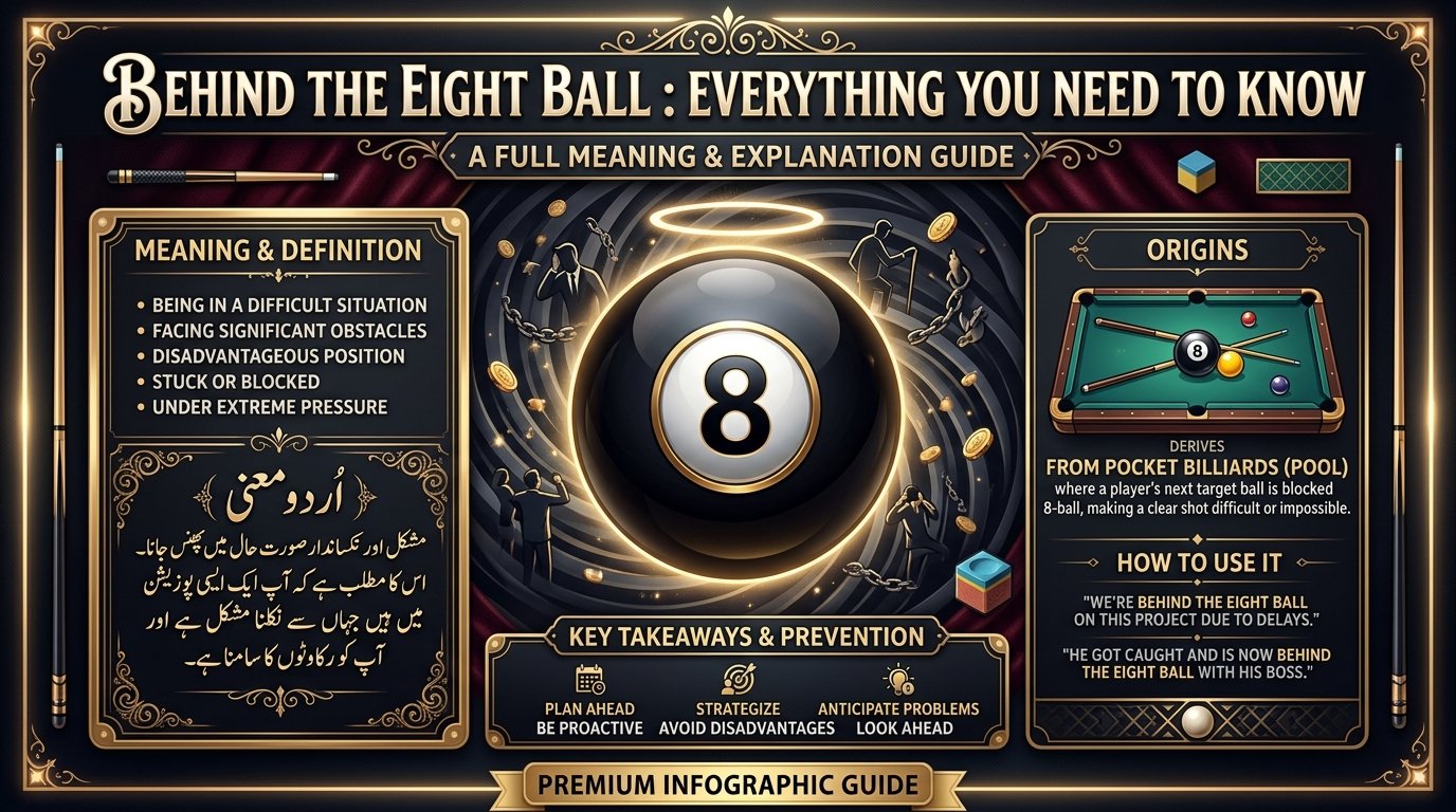 Behind the Eight Ball
