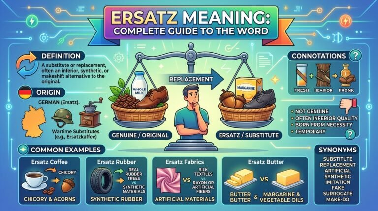 Ersatz Meaning