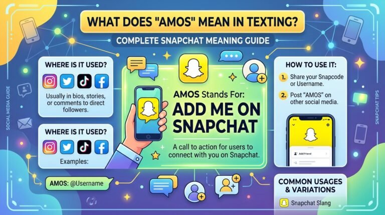 AMOS meaning in Text