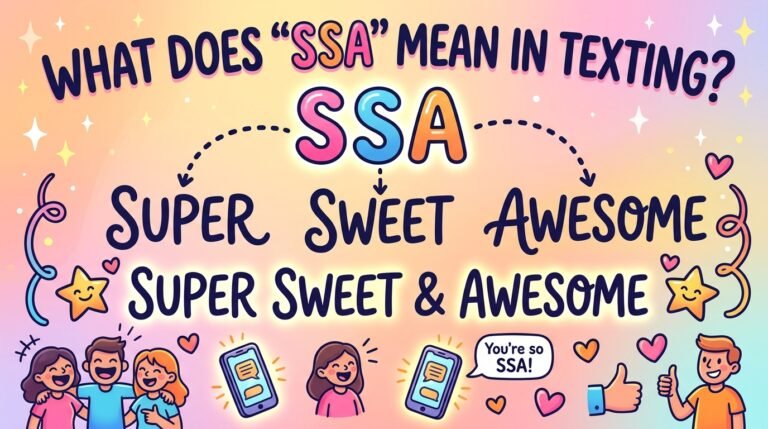SSA Meaning Slang