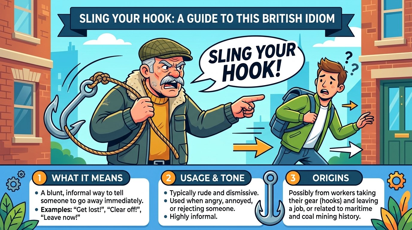 Sling Your Hook Meaning
