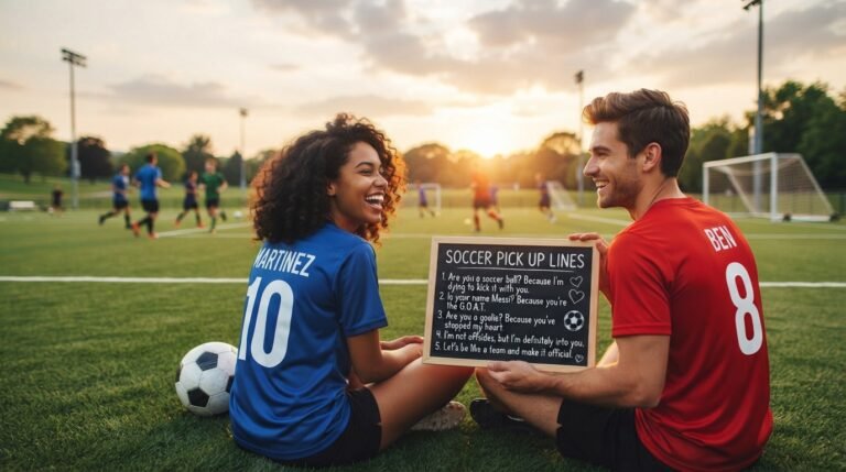Soccer Pick Up Lines