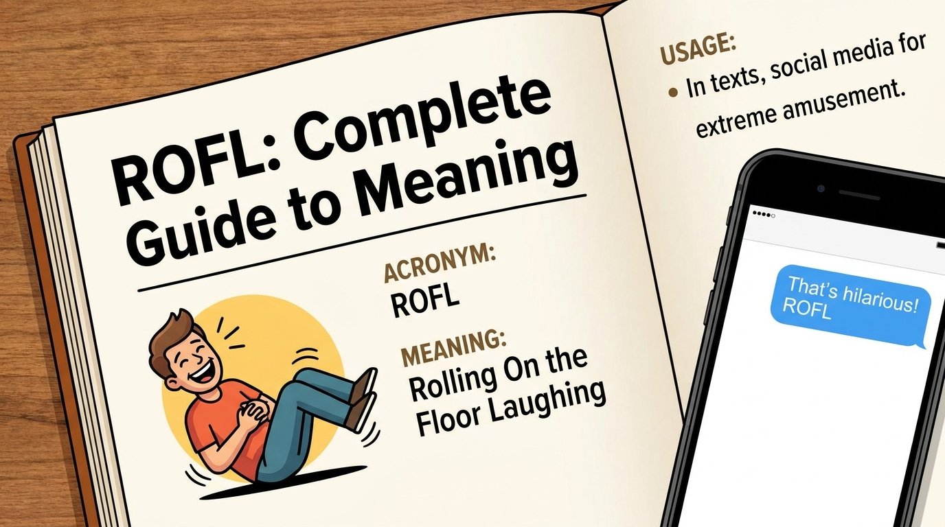 ROFL Meaning in Text