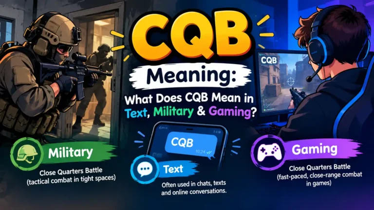 CQB Meaning