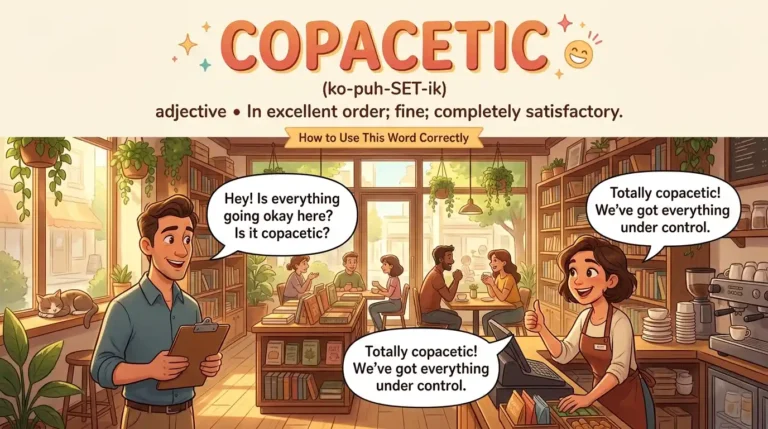 Copacetic Meaning