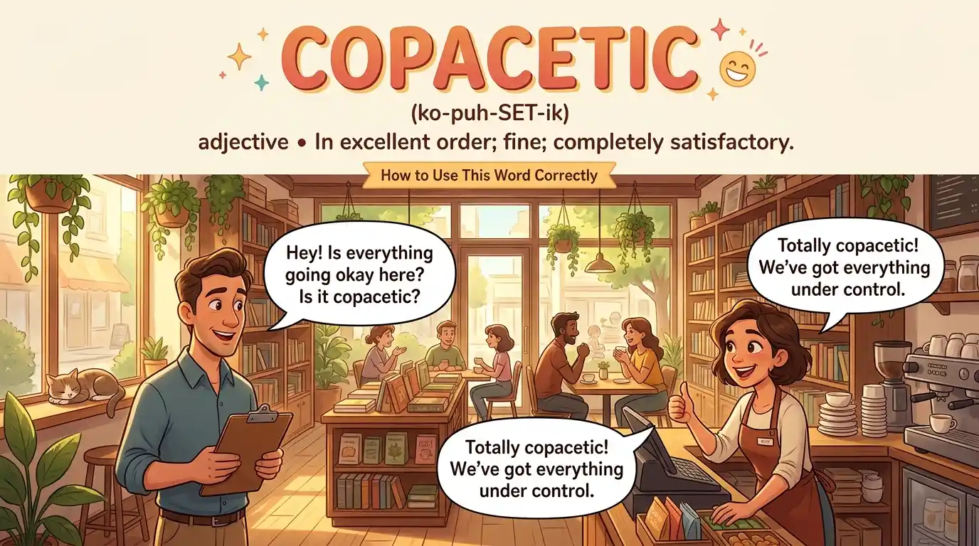 Copacetic Meaning