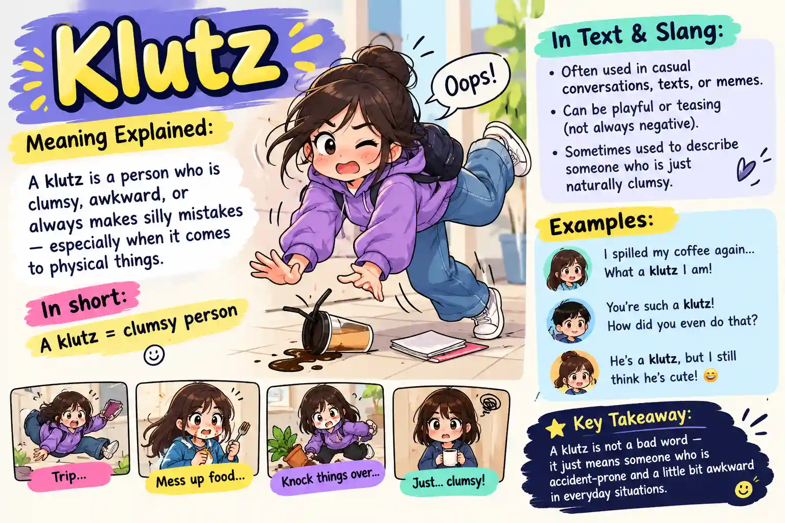 Klutz Meaning Explained