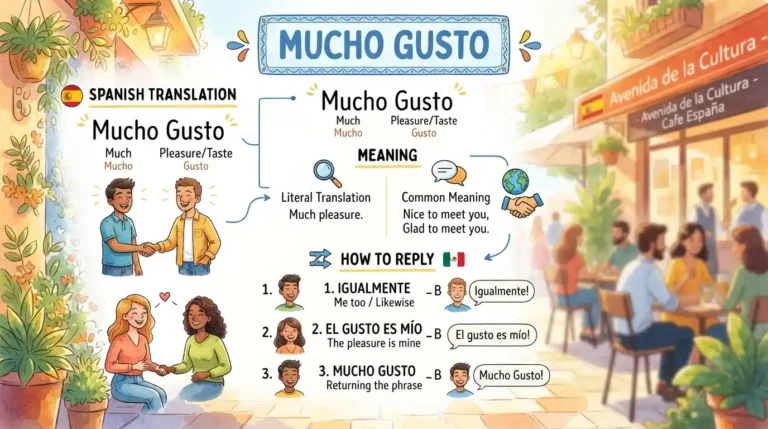 Mucho Gusto Meaning