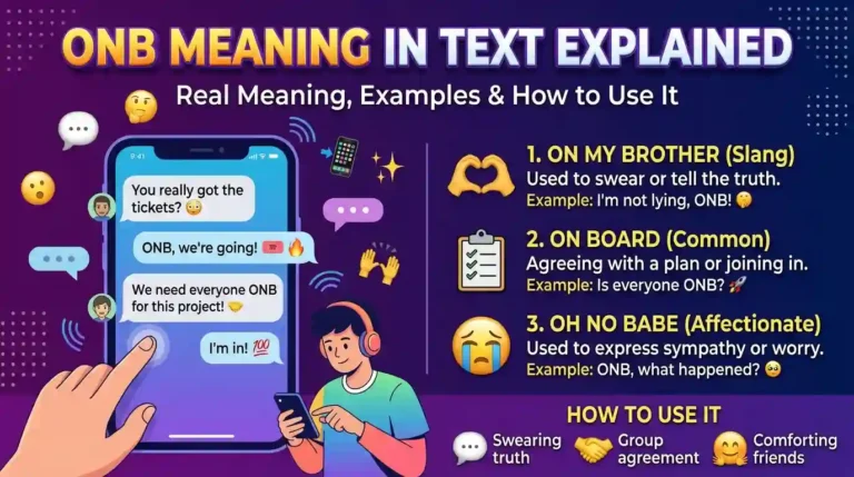 ONB Meaning in Text Explained