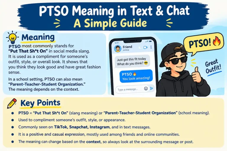 PTSO Meaning