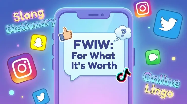 FWIW Meaning in Text