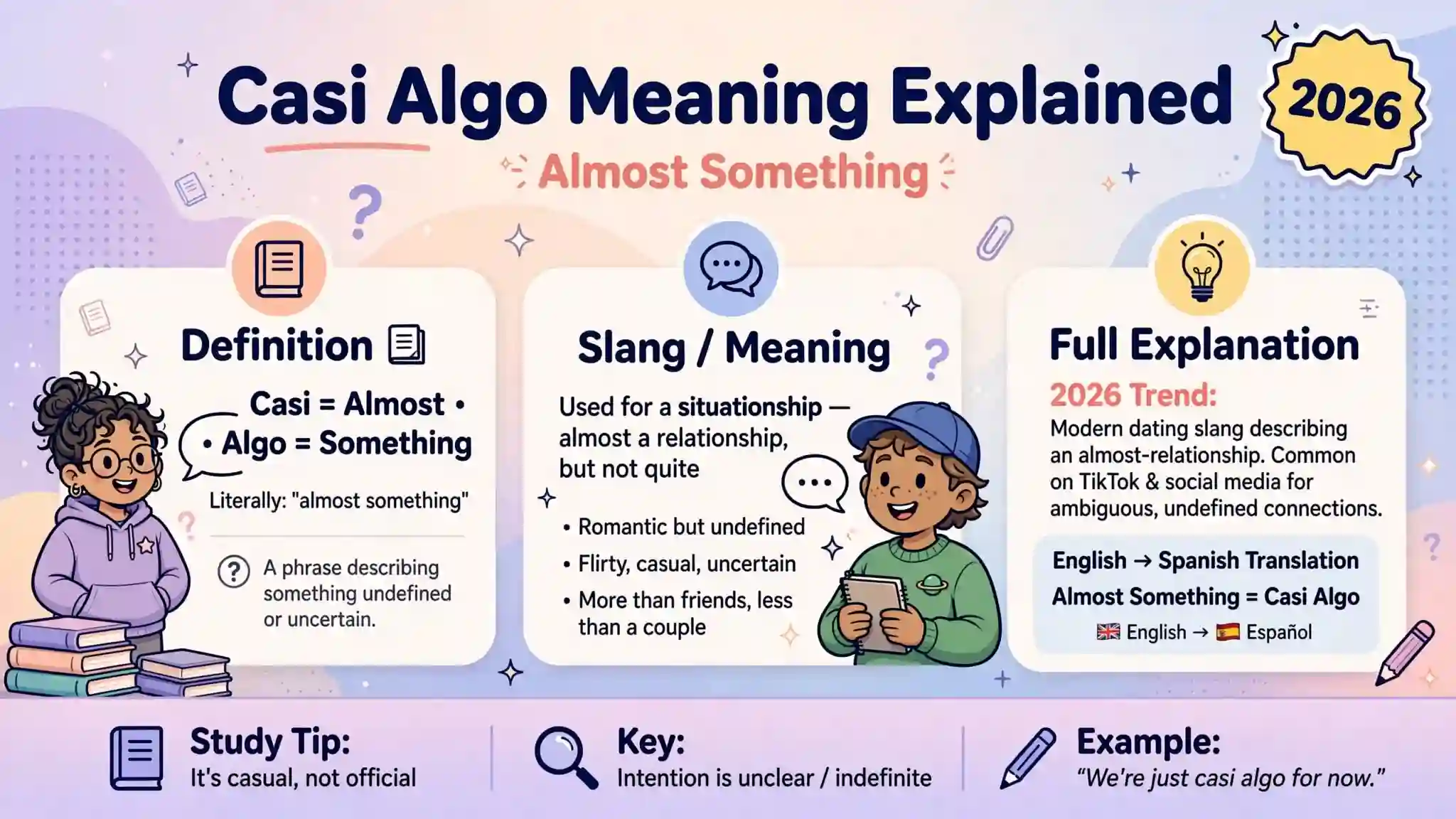 Casi Algo Meaning